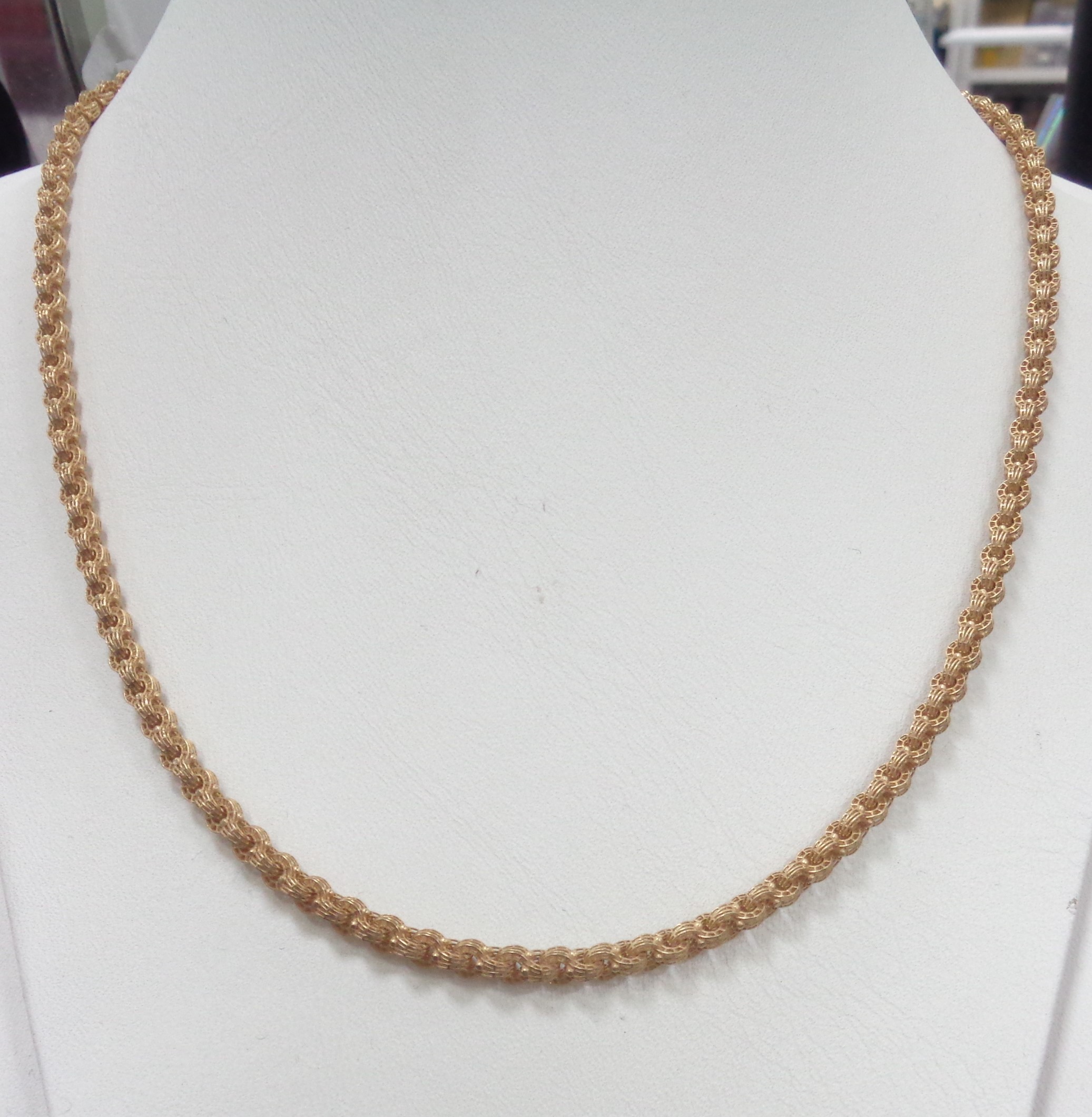 Цепь из золота плетение "Фантазийное"